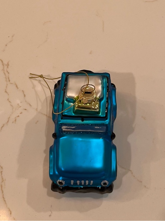 Jeep Christmas Ornament | OS | Blue - Picture 6 of 7